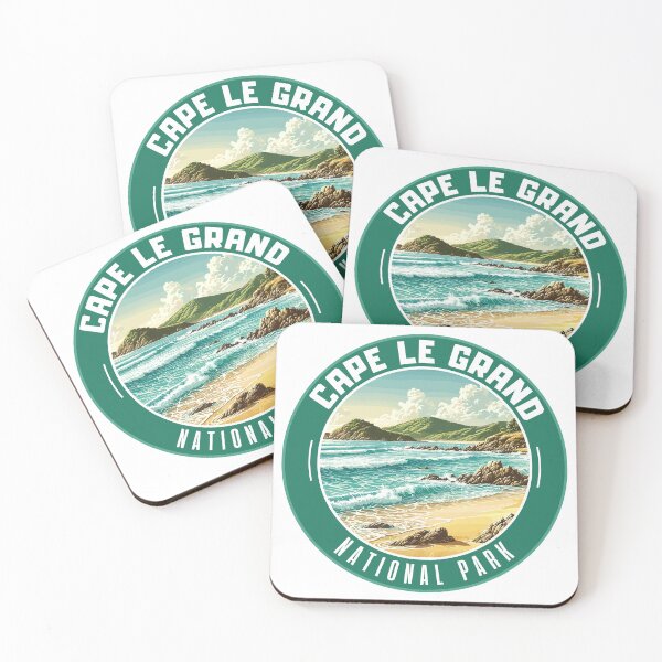 Item preview, Retro Cape La Grand National Park Art Travel Badge designed and sold by MaateoDesign.