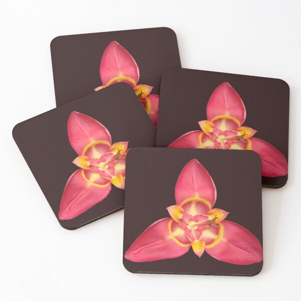 Item preview, amazing large red and gold flower designed and sold by pollywolly.