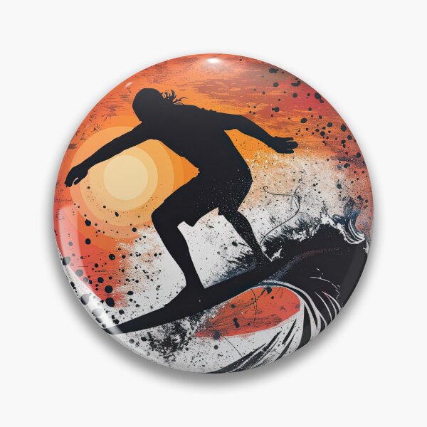Item preview, Surfing Lifestyle in Vibrant Colors designed and sold by Piotrek0001.