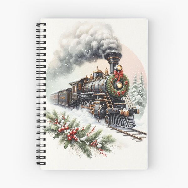 Item preview, Christmas Steam Train designed and sold by MarinaFila.