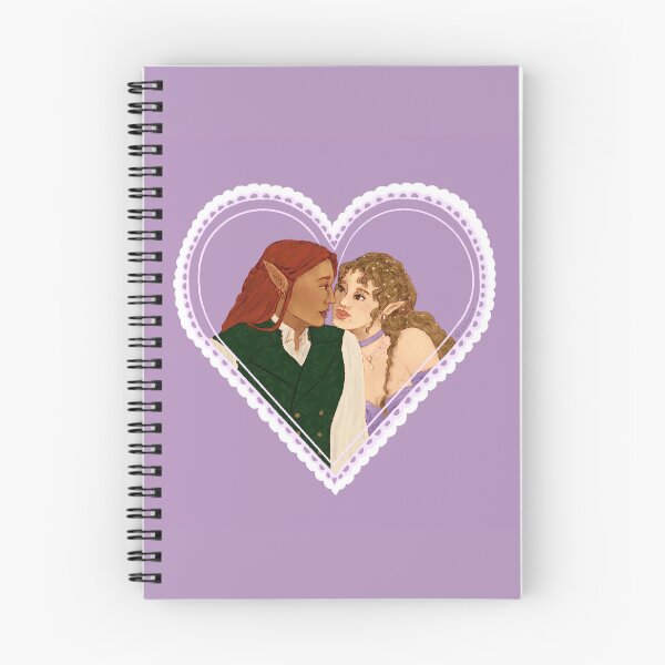 Item preview, Elain and Lucien Valentine Print designed and sold by jadedbugart.