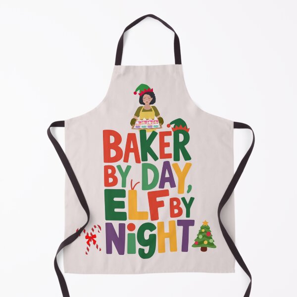 Item preview, Elf Baker Vibes T-Shirt designed and sold by LavenderBliss.