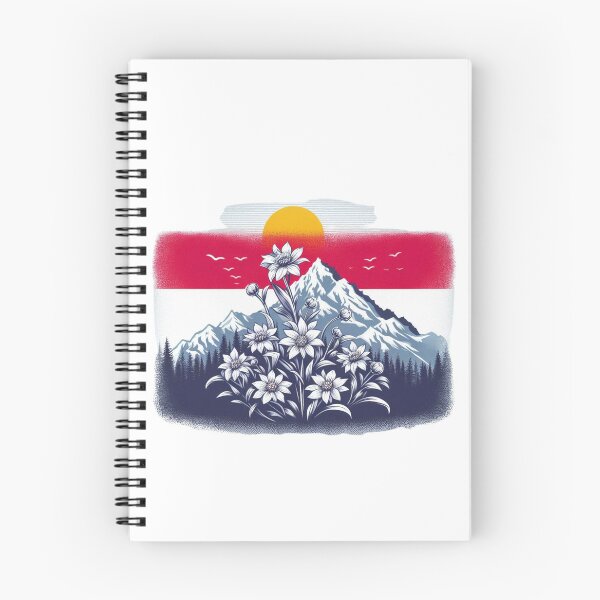 Item preview, Mountain flower and sun  designed and sold by DesingworldTR.