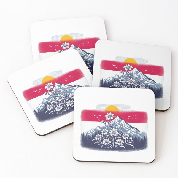Item preview, Mountain flower and sun  designed and sold by DesingworldTR.