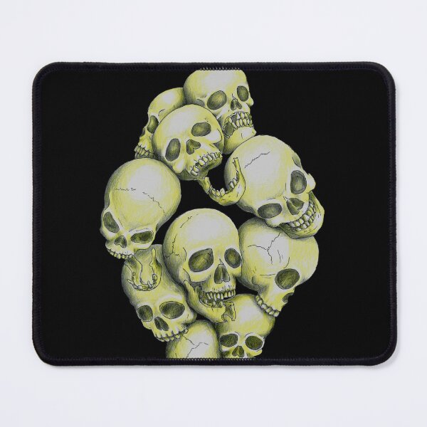 Item preview, Skull pile yellow T-shirt designed and sold by HenryLt4.