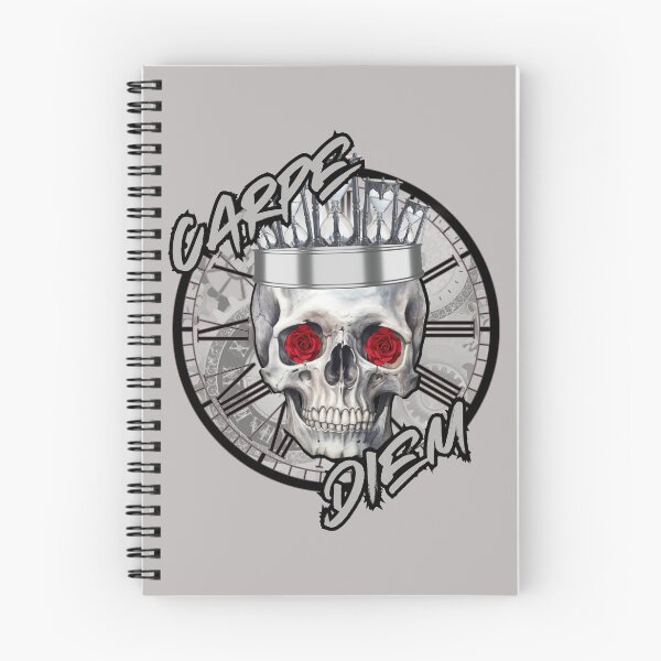 Item preview, Carpe Diem Skull And Time Design designed and sold by TMG Tees.