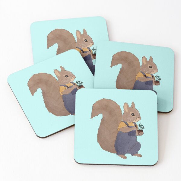 Item preview, Squirrel Gardener designed and sold by WildSideofWNY.