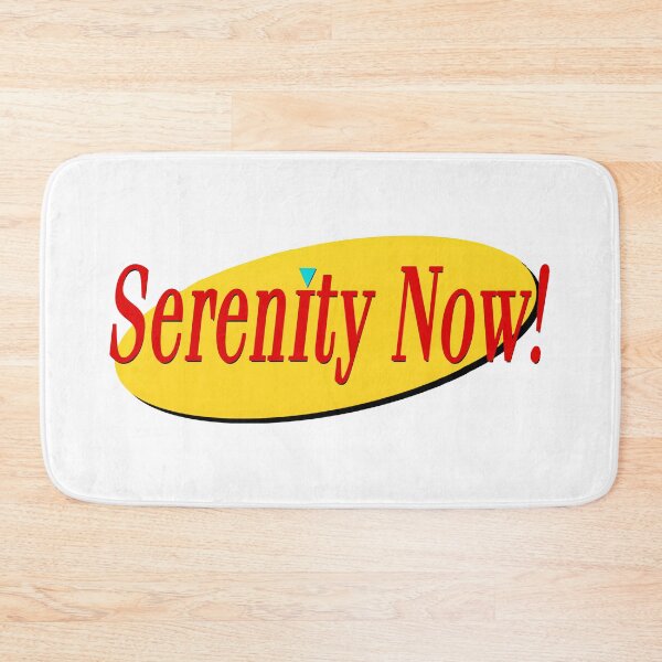 Item preview, Serenity Now! Seinfeld tv show sitcom humor  designed and sold by VintageOddities.