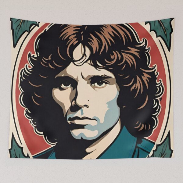 Item preview, Jim Morrison Art | The Doors | TheAmericanPoet designed and sold by TheAmericanPoet.
