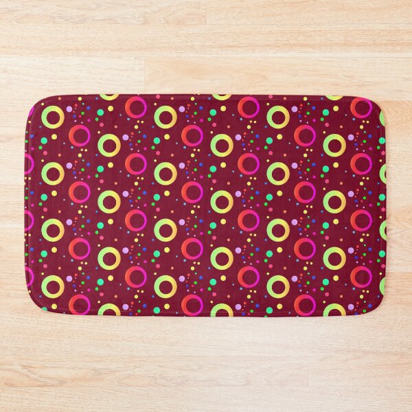 Item preview, Brown colorful dotted | Brown bright dots circles designed and sold by lausn.