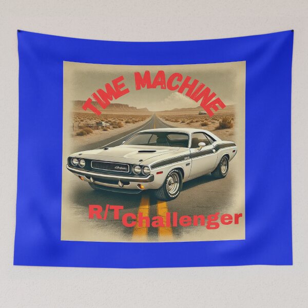 Item preview,  "Time Machine: 1970 Challenger in a Desert Dreamscape". designed and sold by Mrpalaad.