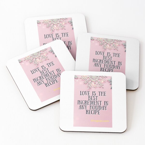 Item preview, "Love is the best ingredient in any holiday recipe." designed and sold by CUTESTUFFnow.