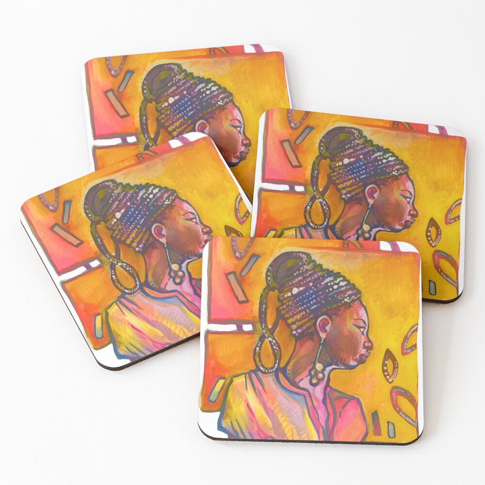 Item preview, Coasters (Set of 4) designed and sold by RagsDrag.