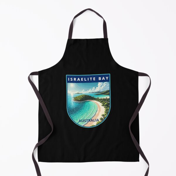 Item preview, Israelite Bay Australia Retro Art Travel Badge designed and sold by MaateoDesign.