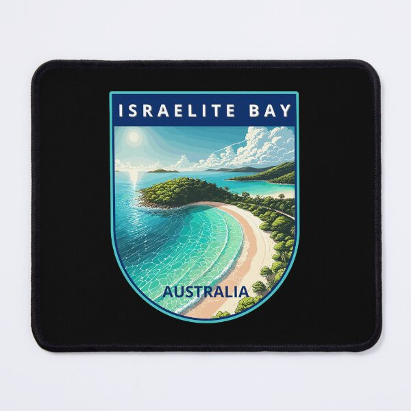 Item preview, Israelite Bay Australia Retro Art Travel Badge designed and sold by MaateoDesign.