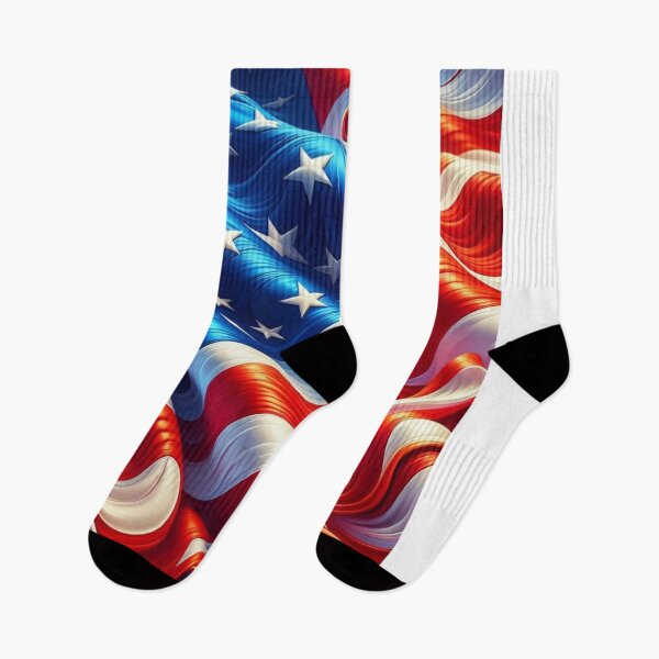 Item preview, American flag waving design  designed and sold by DesingworldTR.