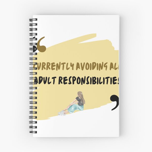 Item preview, ADULT RESPONSIBILITIES designed and sold by Ethanabban.