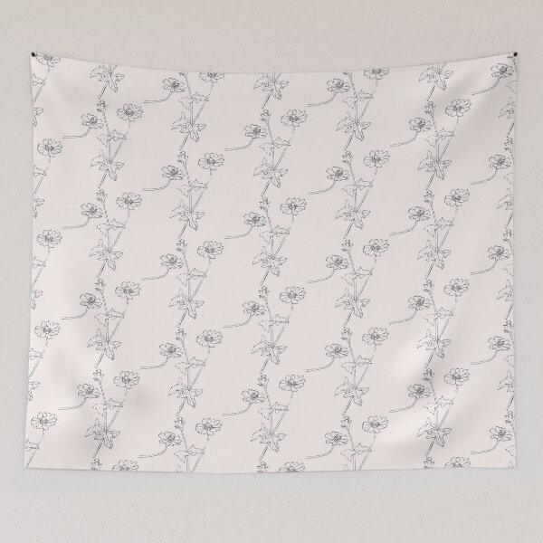 Item preview, Vietnam Wild Flower Line Art 37 designed and sold by tuyetstudio.