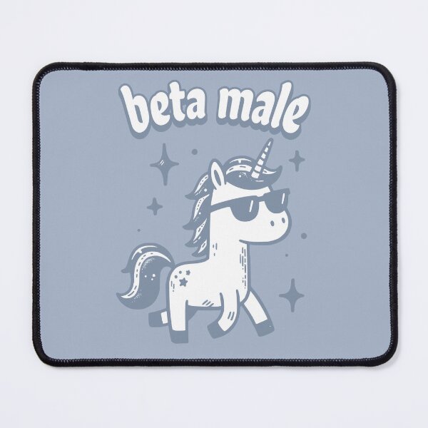 Item preview, Funny Beta Male Unicorn  designed and sold by darkskydelights.