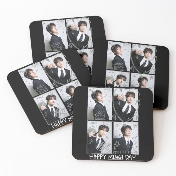 Item preview, happy birthday mingi Ateez KPOP  designed and sold by jaofnn.