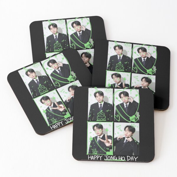 Item preview, happy birthday jongho Ateez KPOP  designed and sold by jaofnn.