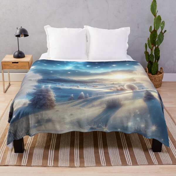 Item preview, a magical winter landscape designed and sold by bernhagen.