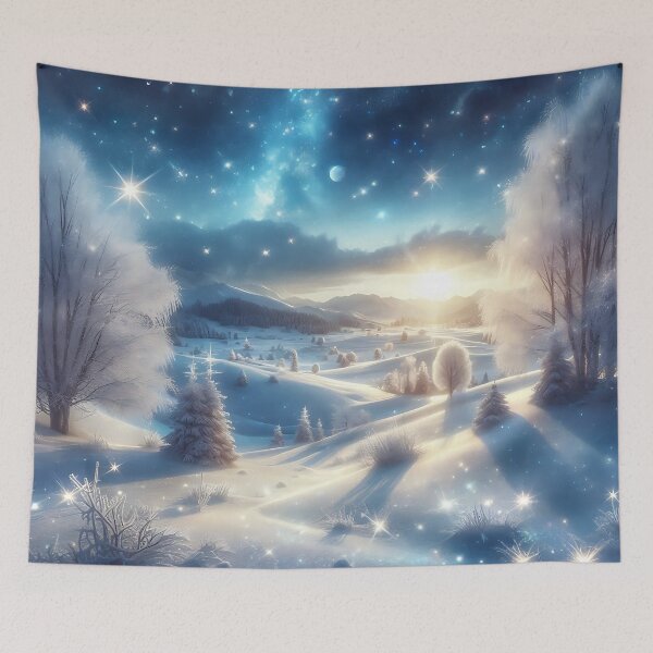 Item preview, a magical winter landscape designed and sold by bernhagen.