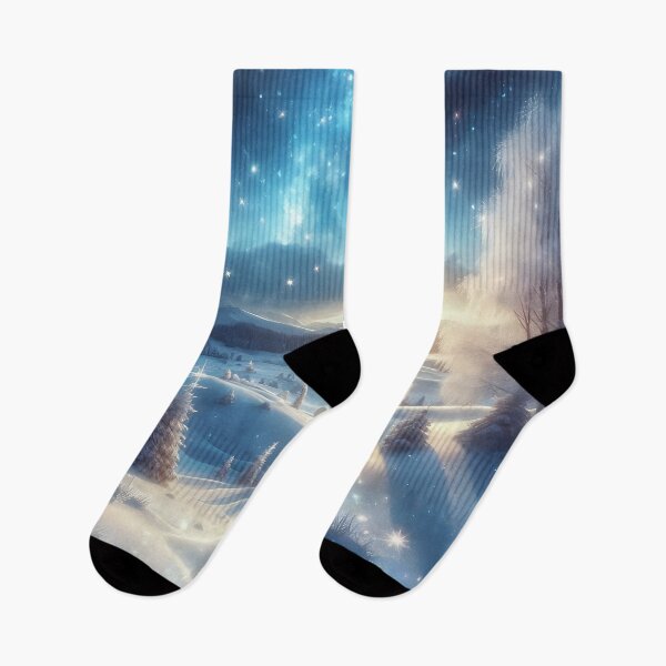 Item preview, a magical winter landscape designed and sold by bernhagen.