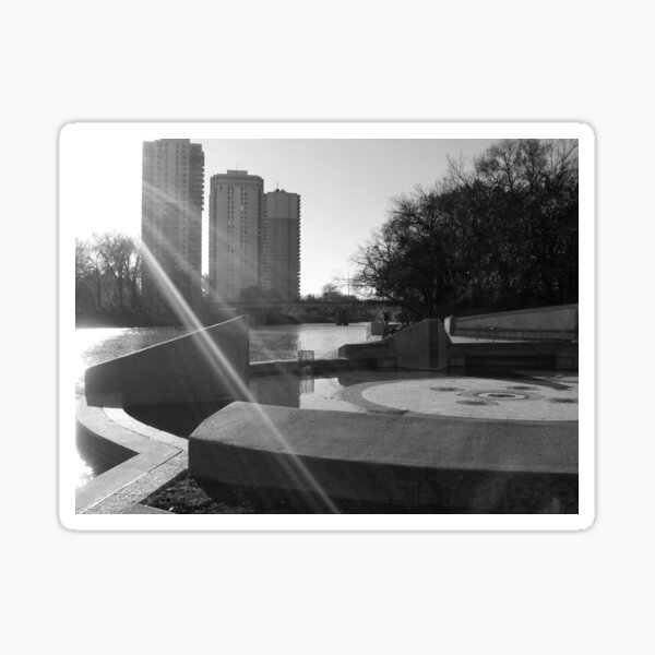 Item preview, Winnipeg, Osborne Bridge & Assiniboine River designed and sold by BarbRomanik.