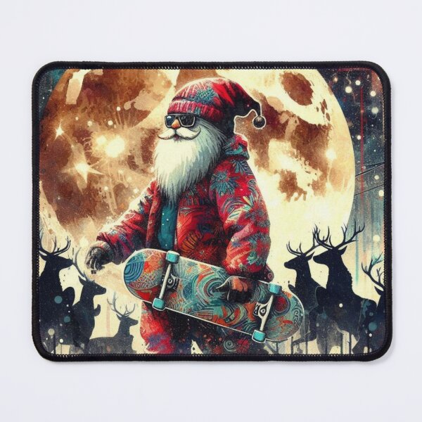 Item preview, Skateboarding Santa hip hop designed and sold by TopSprint.