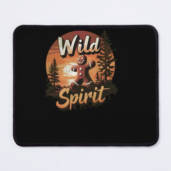 Item preview, Wild Gingerbread spirit, outdoors,explore,adventure and Christmas gingerbread designed and sold by Collagedream.