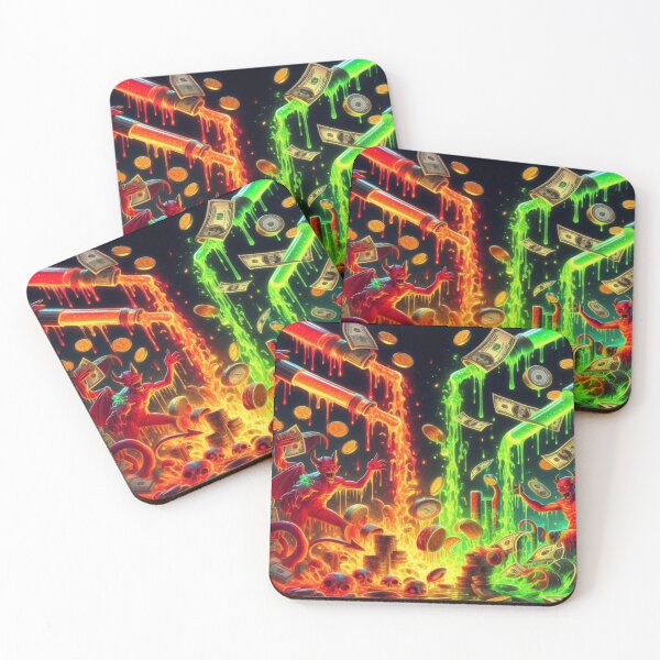 Item preview, Demonic Currency Collapse– Perfect Gift designed and sold by Imaginarium of Chaos falcon88 .