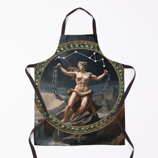 Item preview, Andromeda and muses Chained Greek Mythology painting art designed and sold by Vintage Designs +.