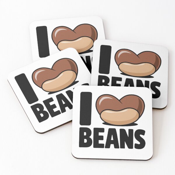 Item preview, I love beans designed and sold by ScoobyN.