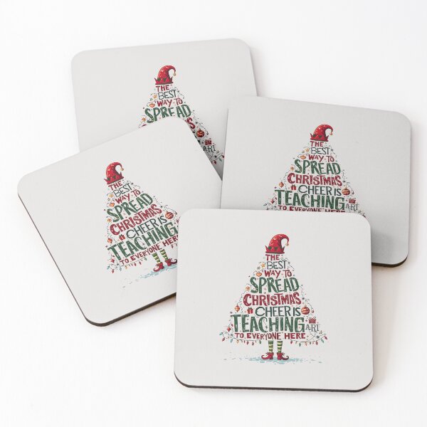 Item preview, The best way to Christmas cheer is  teaching art to everyone here designed and sold by marfanna.