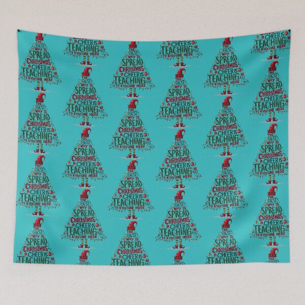 Item preview, The best way to Christmas cheer is  teaching art to everyone here designed and sold by marfanna.