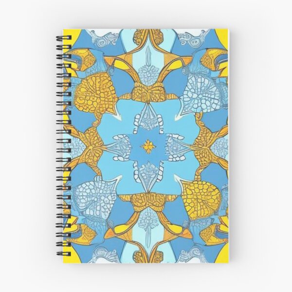 Item preview, Yellow, Grey, Blue Delight designed and sold by Art in Bloom.