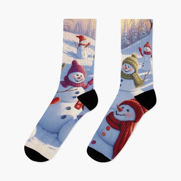 Item preview, Holiday season patterns, snowman pattern, winter festivities, winter wonderland designed and sold by Artheaven77.