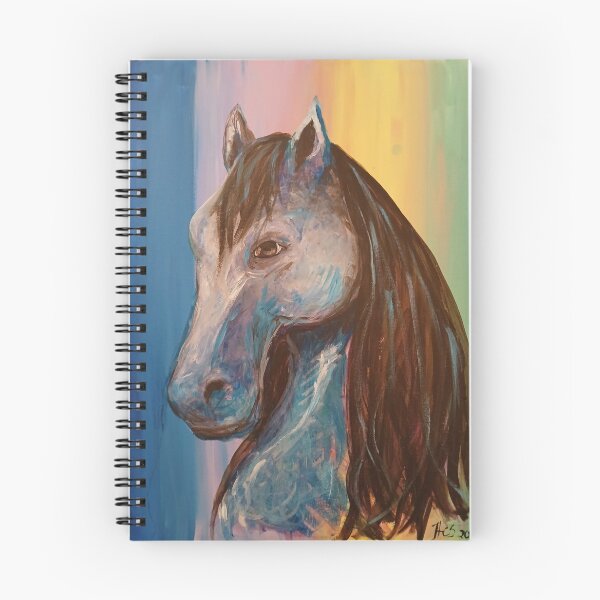 Item preview, Caballo azul blue horse designed and sold by Hcsart.