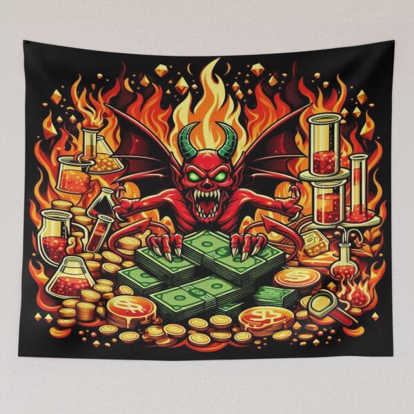 Item preview, Devil’s Dividend– Perfect Gift designed and sold by Imaginarium of Chaos falcon88 .