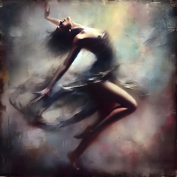 Imagen de la obra dancing woman (v2-00036) de cedmultimedia