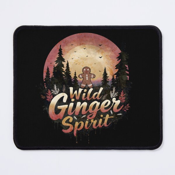 Item preview, Wild Gingerbread spirit, distressed style, outdoors,explore,adventure and Christmas gingerbread designed and sold by Collagedream.