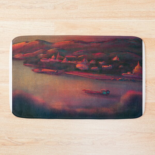 Item preview, Evening On The Mekong River designed and sold by taoistviking.