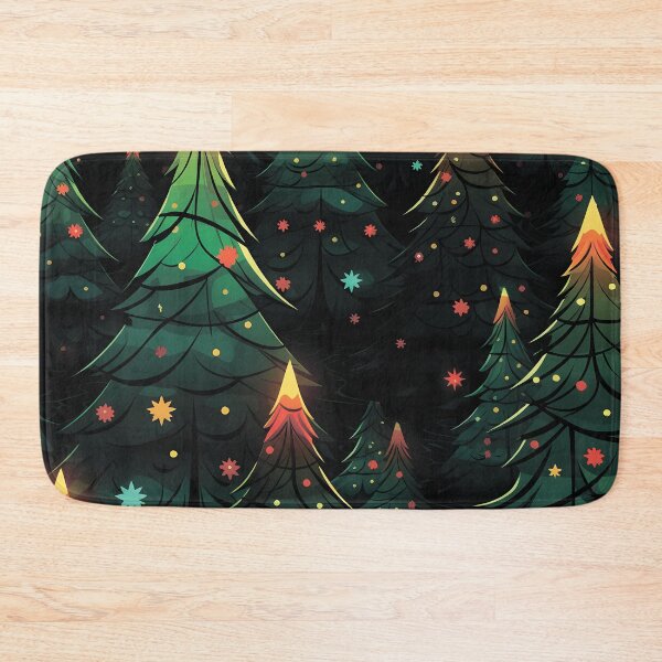 Item preview, Winter pattern.Christmas pattern.Forest at night. designed and sold by MagelliShop.