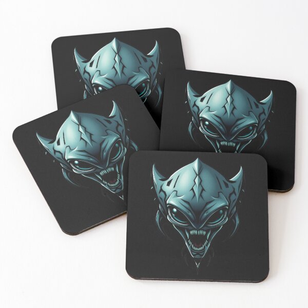 Item preview, Alien Predator Skull – Futuristic Horror Design designed and sold by hallwell.