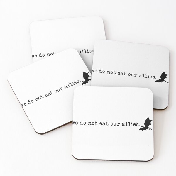 Item preview, We Do Not Eat Our Allies designed and sold by iPrintastyCo.
