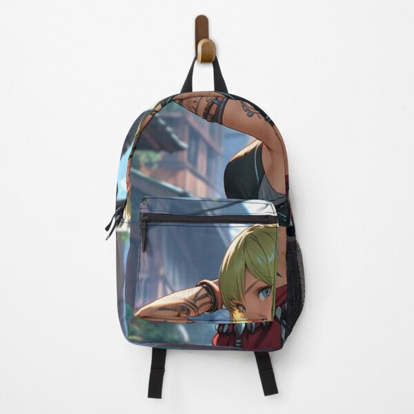 Item preview, Cute Tattooed Anime Manga Elf Girl in sleeveless top designed and sold by Vintage Designs +.