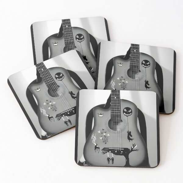 Item preview, Gothic guitar art designed and sold by MotoRitual.