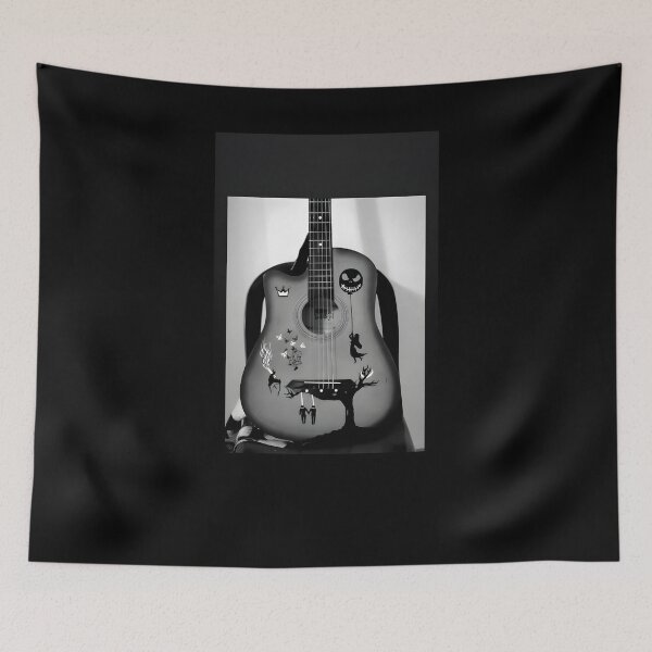 Item preview, Gothic guitar art designed and sold by MotoRitual.