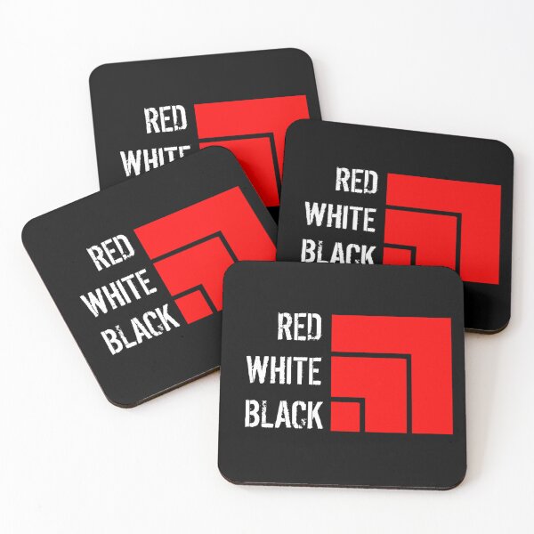 Item preview, ABSTRAK RED WHITE BLACK designed and sold by depansstore85.